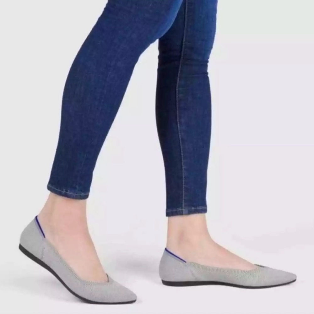 Rothy’s The Point Flats in Flax Birdseye